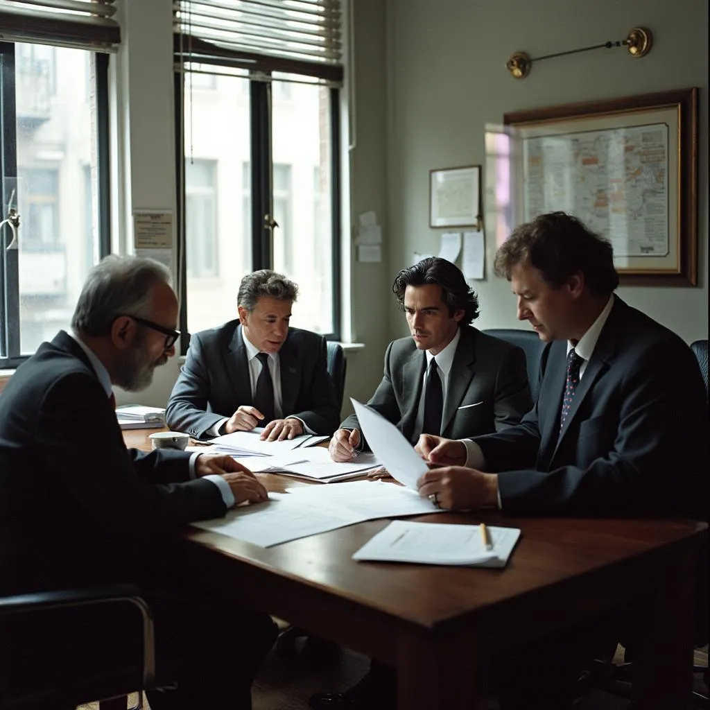 Fundadores de ConsultAR en la primera oficina